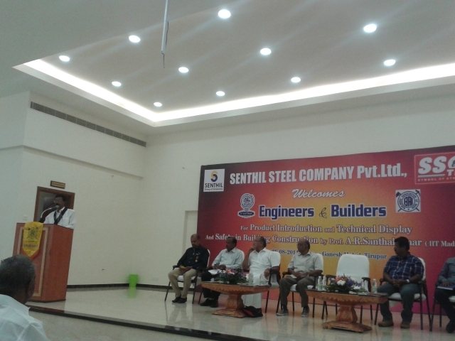 Senthil Steel meet for engineers and builders: product introduction and technical display